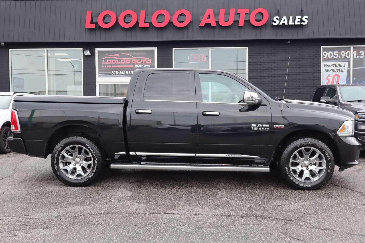 2018 RAM 1500 Limited Crew Cab 4WD   No Accidents   Certified   Local Ontario Vehicle Photo