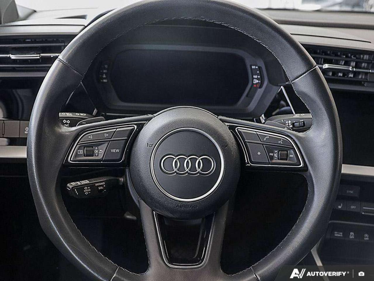 2023 Audi A3 SEDAN, 2.0L 4-CYL, AWD, ALLOYS, LEATHER, CERTIFIED PREOWNED! Photo