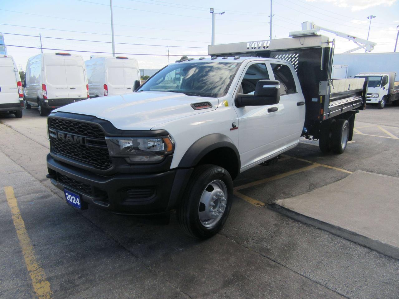 2024 RAM 5500 CREW CAB HD 4X4 DIESEL 12FT STEEL DUMP BOX Photo