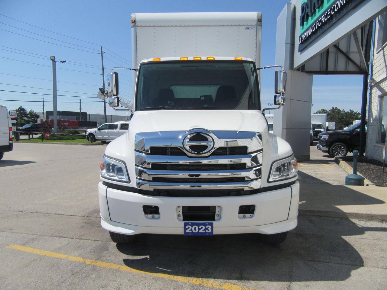 2023 Hino L7 WITH 26FT BOX LARGE ALUMINUM POWER LIFTGATE Photo