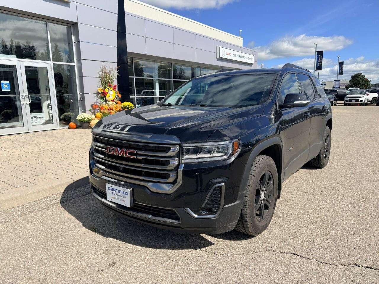2023 GMC Acadia AT4, 3.6L V6, AWD, ALLOYS, LEATHER, 6-PASSENGER, 1-OWNER, MACMASTER ORIGINAL, CERTIFIED PREOWNED! Photo0