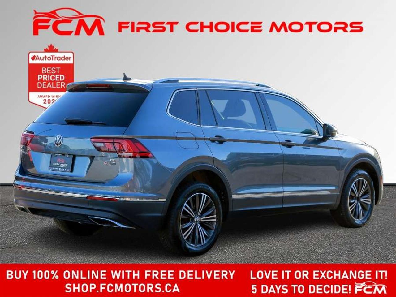 2018 Volkswagen Tiguan HIGHLINE 4MOTION   FULLY CERTIFIED WITH WARRANTY Photo