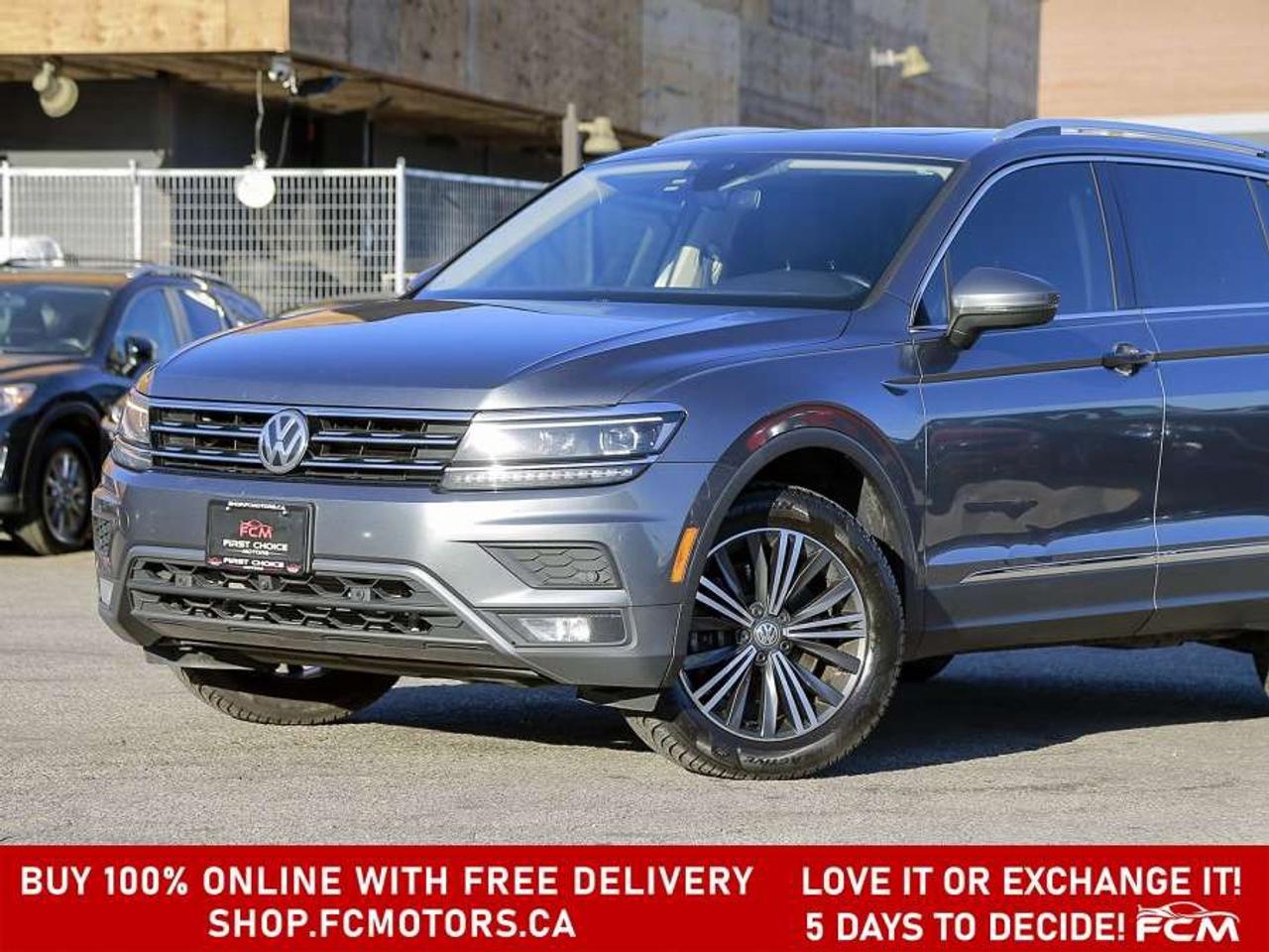 2018 Volkswagen Tiguan HIGHLINE 4MOTION   FULLY CERTIFIED WITH WARRANTY Photo