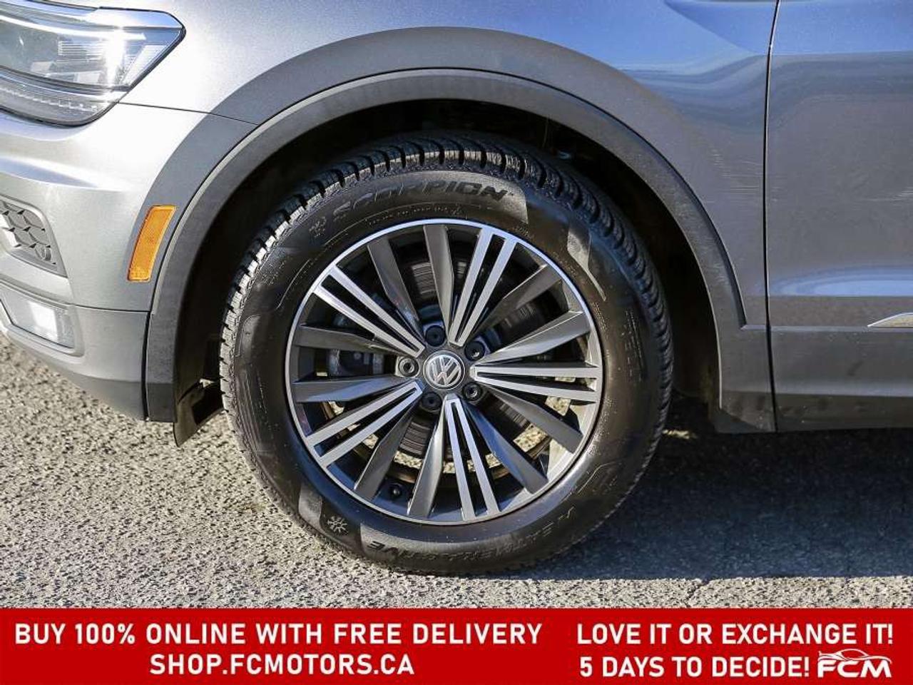 2018 Volkswagen Tiguan HIGHLINE 4MOTION   FULLY CERTIFIED WITH WARRANTY Photo