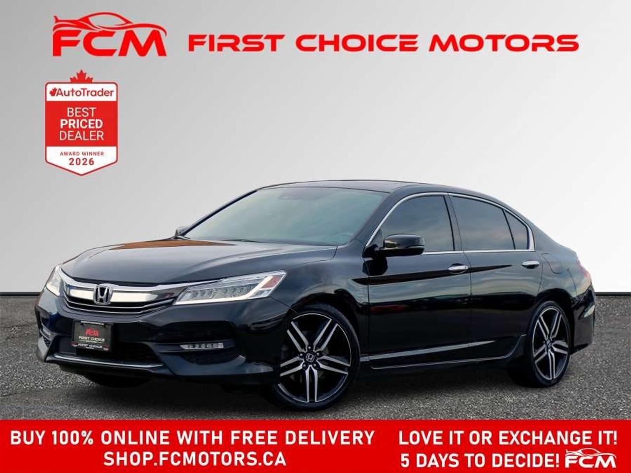 2017 Honda Accord TOURING   FULLY CERTIFIED WITH WARRANTY Photo0