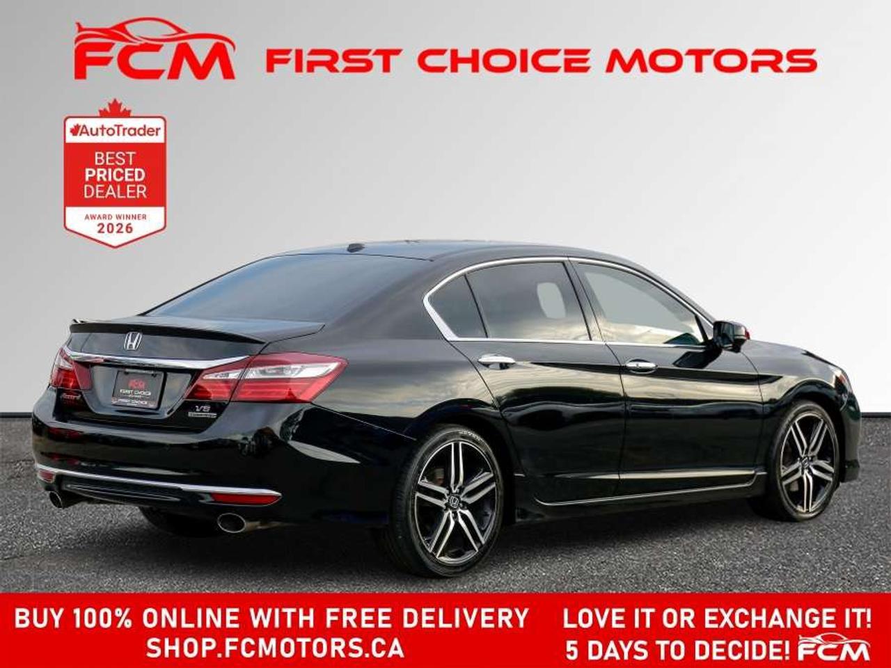 2017 Honda Accord TOURING   FULLY CERTIFIED WITH WARRANTY Photo