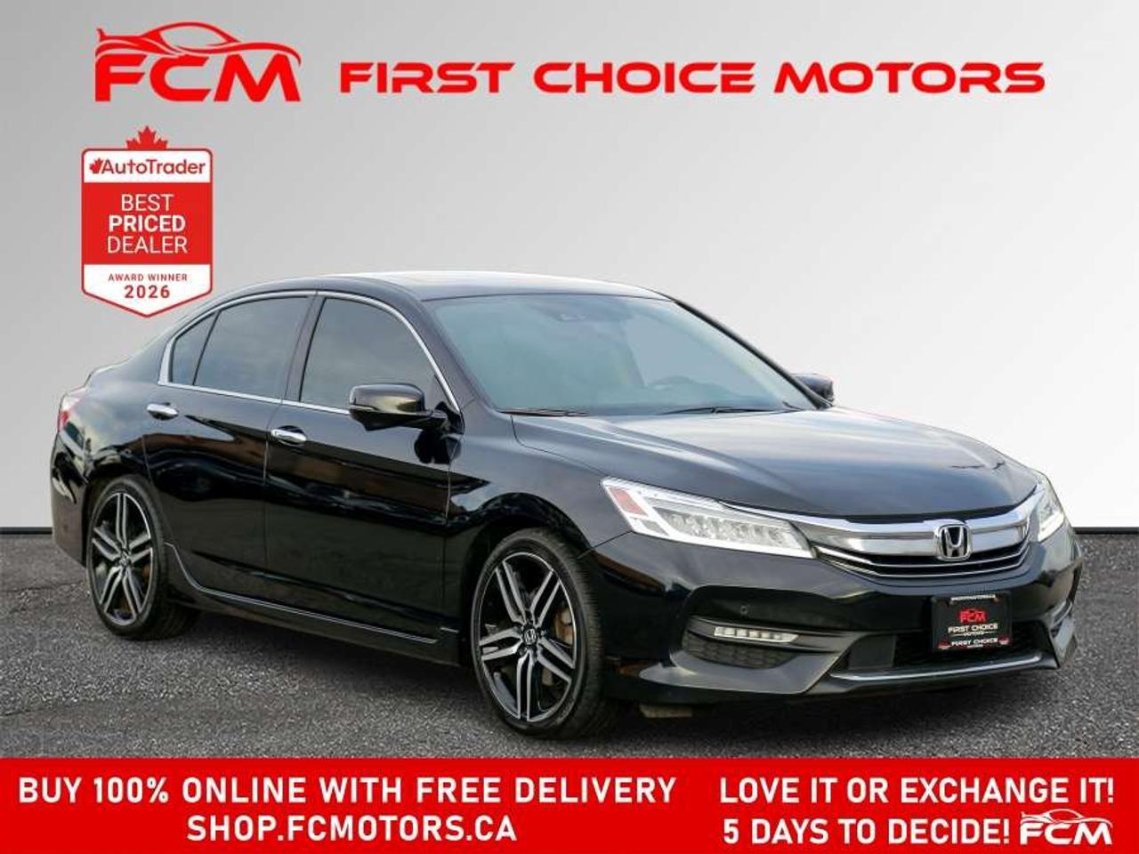 2017 Honda Accord TOURING   FULLY CERTIFIED WITH WARRANTY Photo