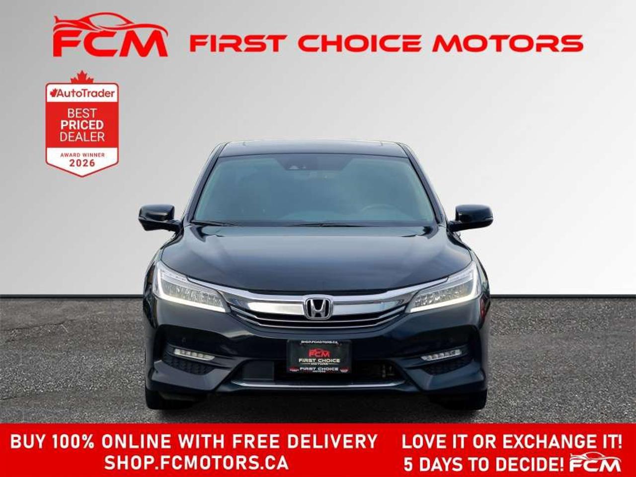 2017 Honda Accord TOURING   FULLY CERTIFIED WITH WARRANTY Photo
