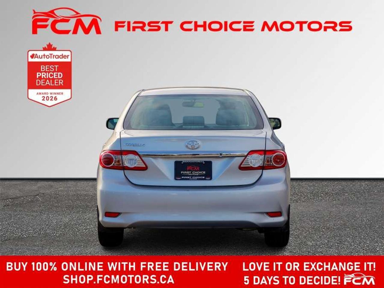 2013 Toyota Corolla CE   FULLY CERTIFIED WITH WARRANTY Photo