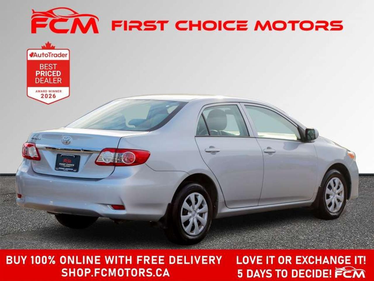 2013 Toyota Corolla CE   FULLY CERTIFIED WITH WARRANTY Photo