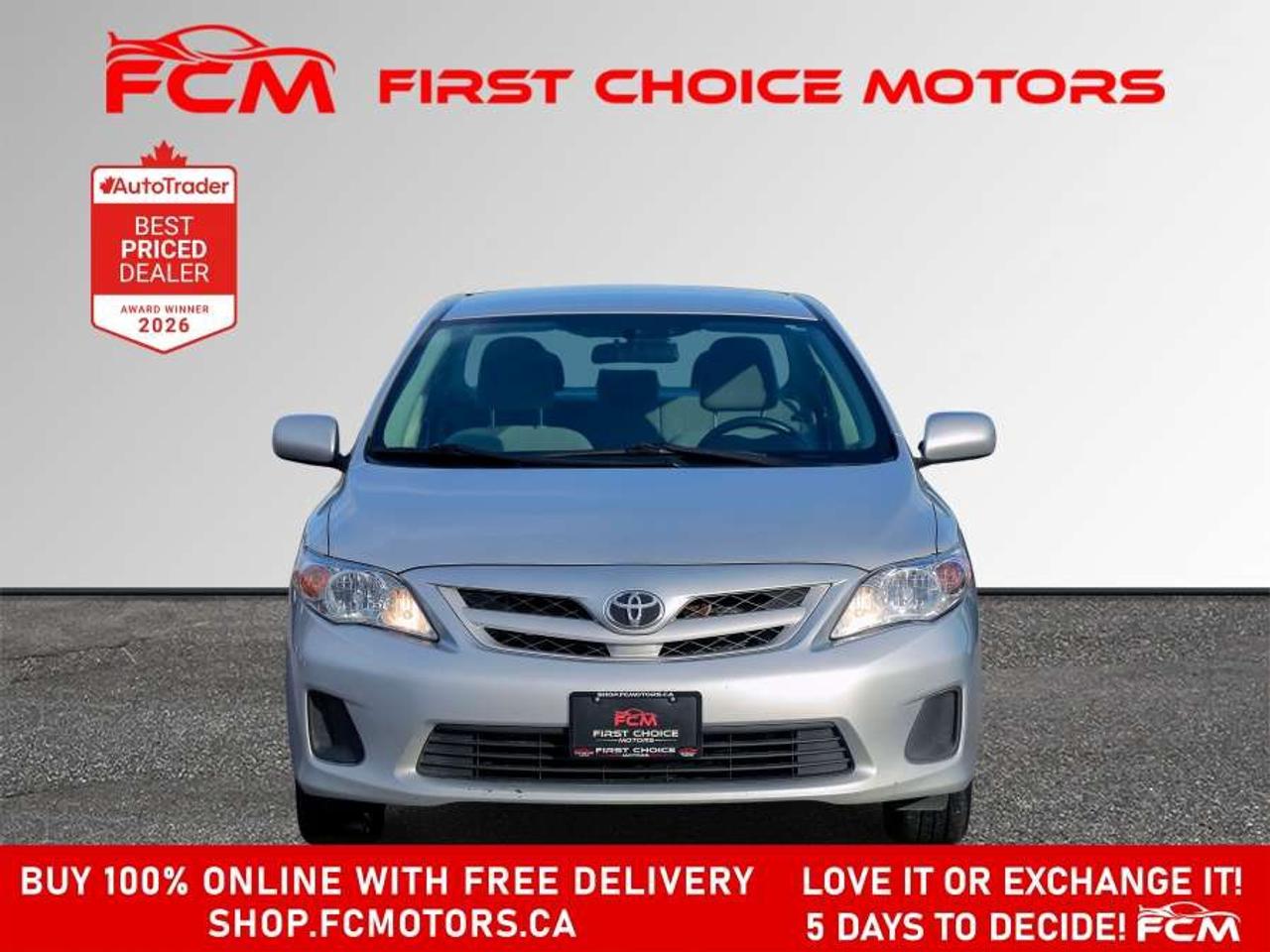 2013 Toyota Corolla CE   FULLY CERTIFIED WITH WARRANTY Photo