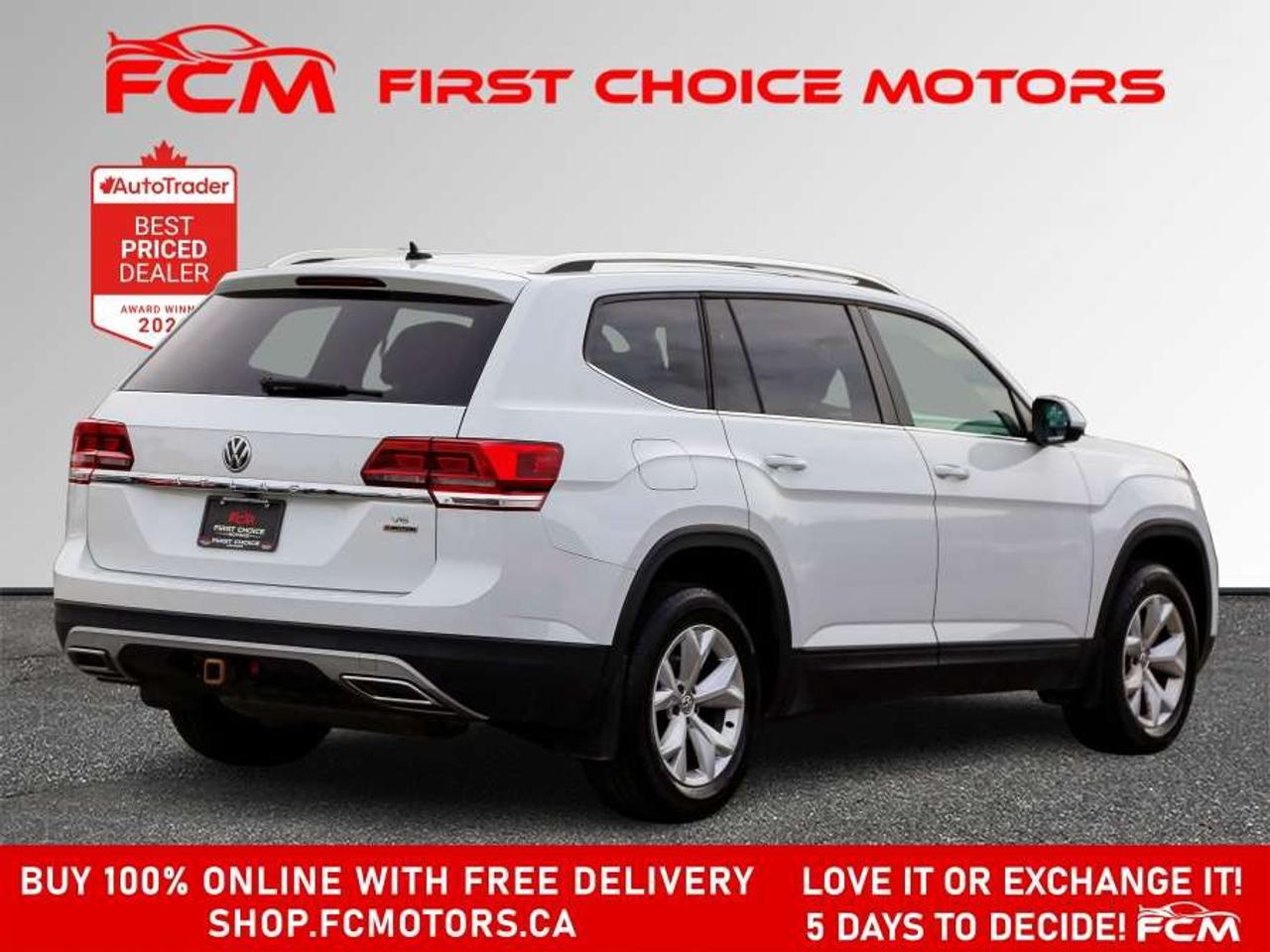 2018 Volkswagen Atlas COMFORTLINE 4MOTION   FULLY CERTIFIED WITH WARRANT Photo