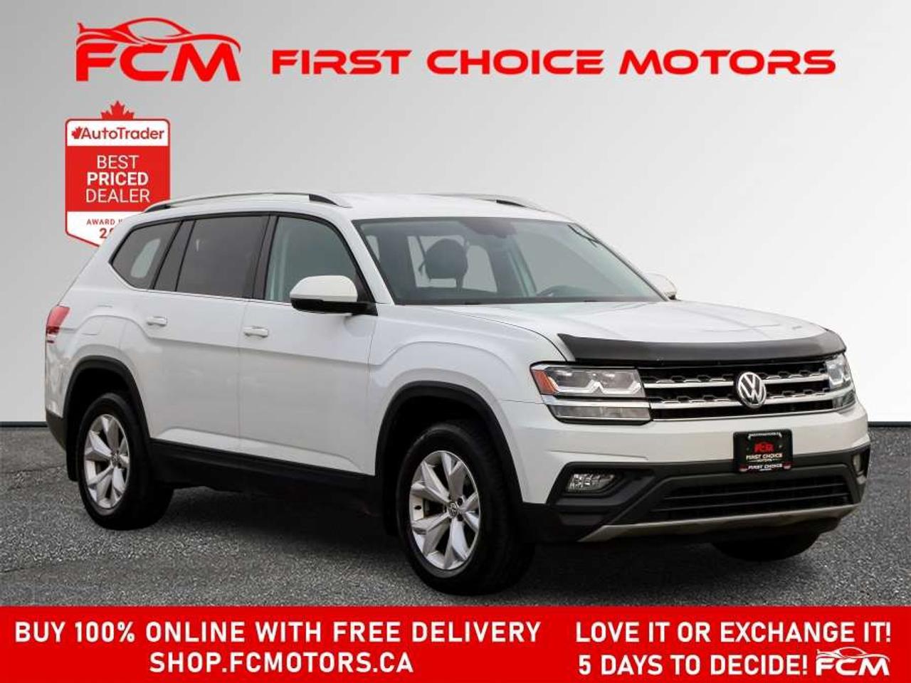 2018 Volkswagen Atlas COMFORTLINE 4MOTION   FULLY CERTIFIED WITH WARRANT Photo