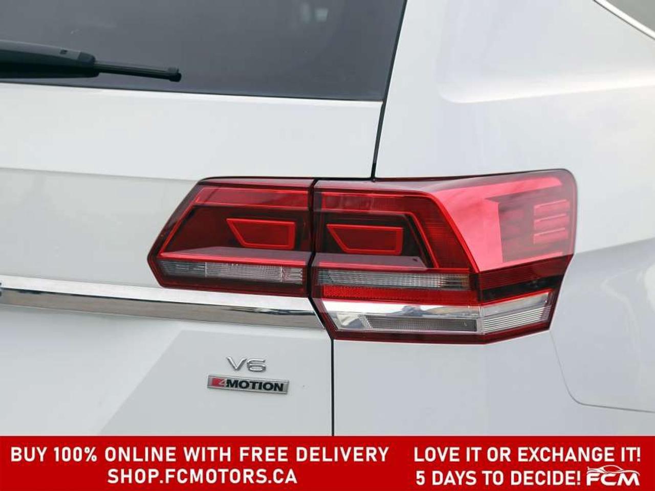 2018 Volkswagen Atlas COMFORTLINE 4MOTION   FULLY CERTIFIED WITH WARRANT Photo