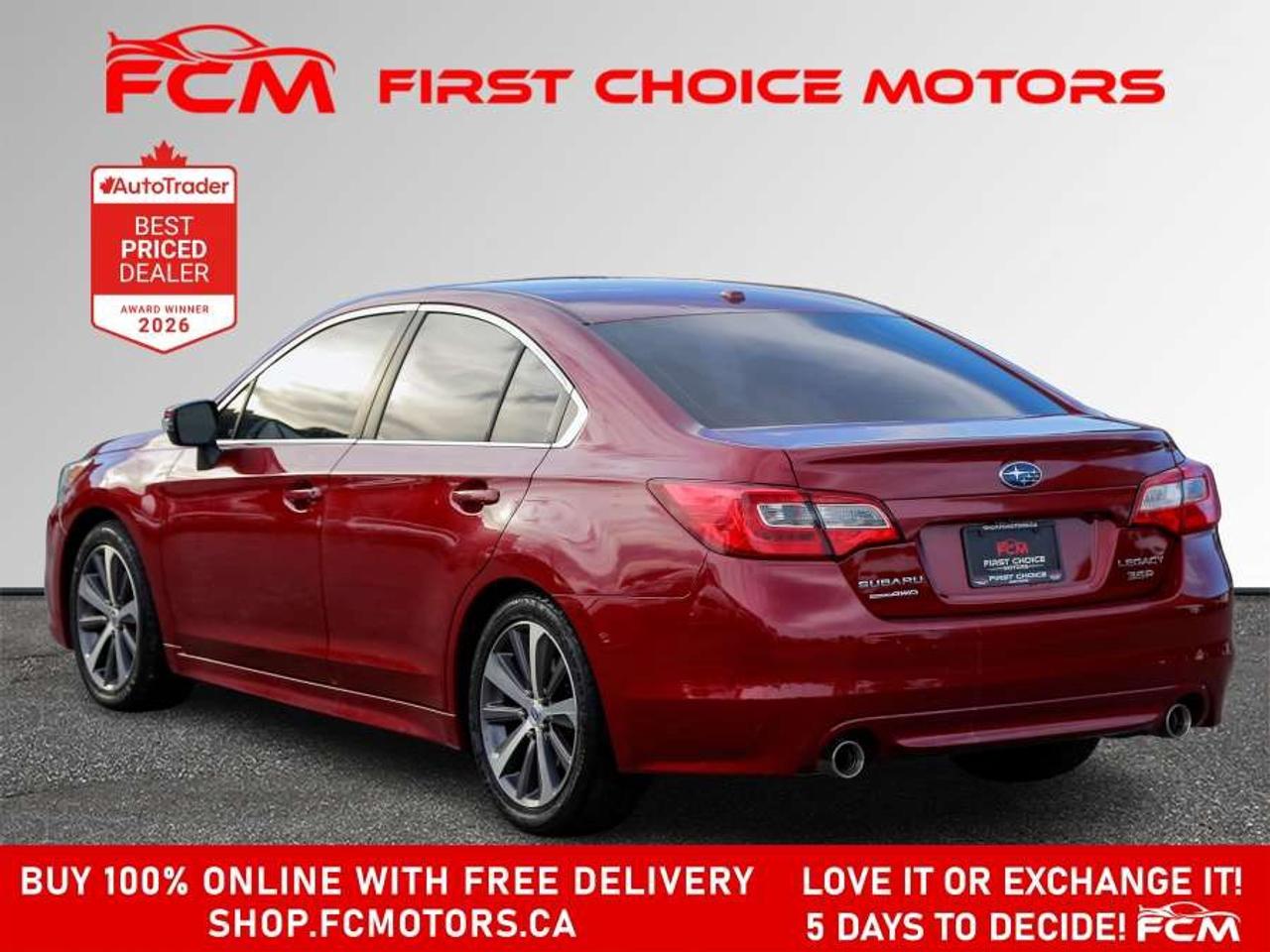 2016 Subaru Legacy 3.6R LIMITED   FULLY CERTIFIED WITH WARRANTY Photo