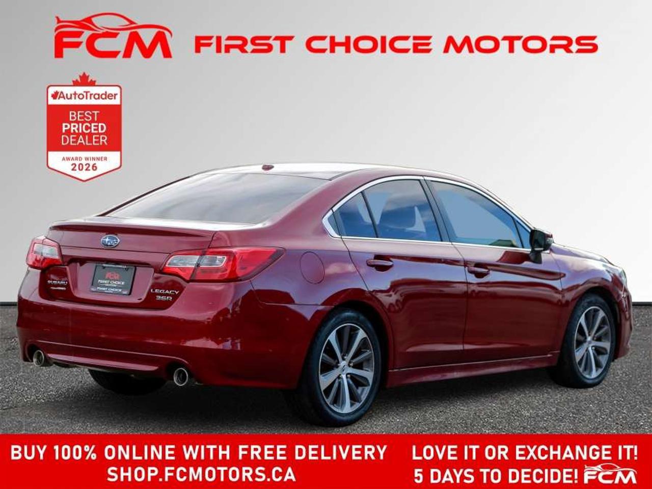 2016 Subaru Legacy 3.6R LIMITED   FULLY CERTIFIED WITH WARRANTY Photo