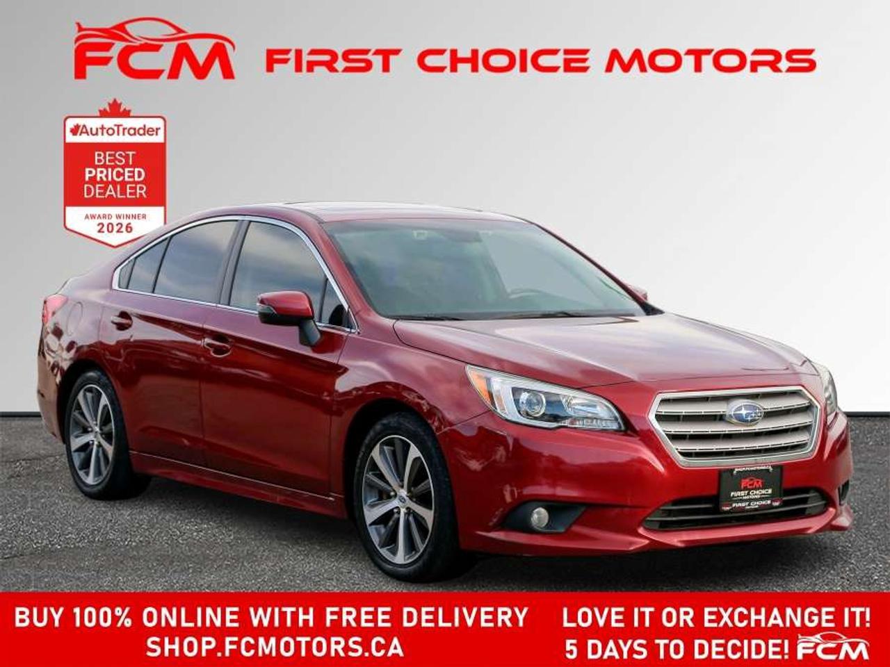 2016 Subaru Legacy 3.6R LIMITED   FULLY CERTIFIED WITH WARRANTY Photo