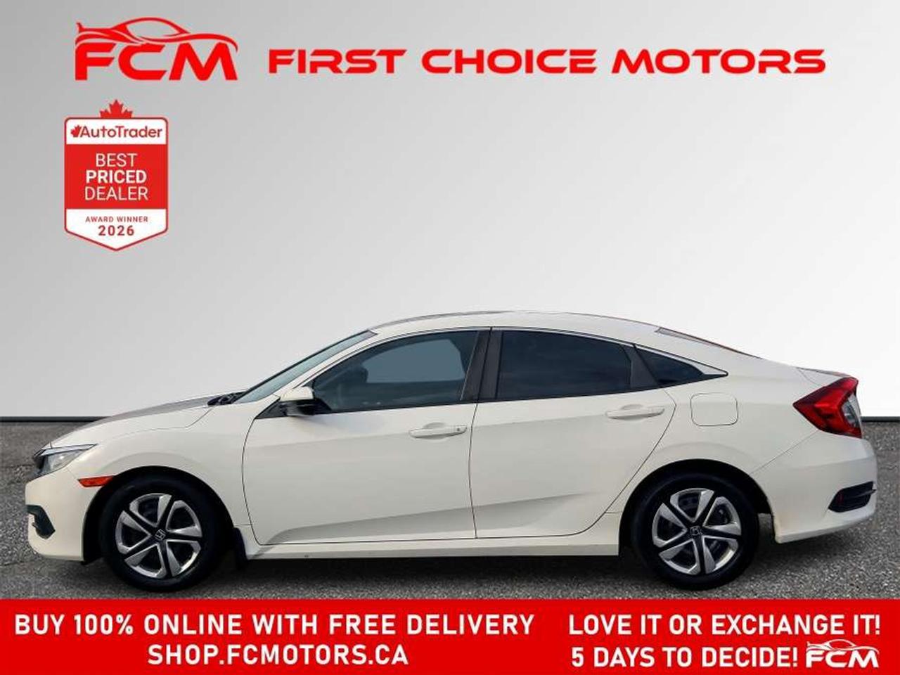 2016 Honda Civic LX   FULLY CERTIFIED WITH WARRANTY Photo