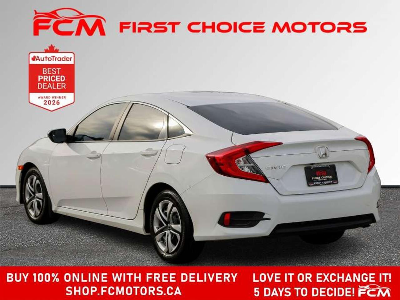 2016 Honda Civic LX   FULLY CERTIFIED WITH WARRANTY Photo