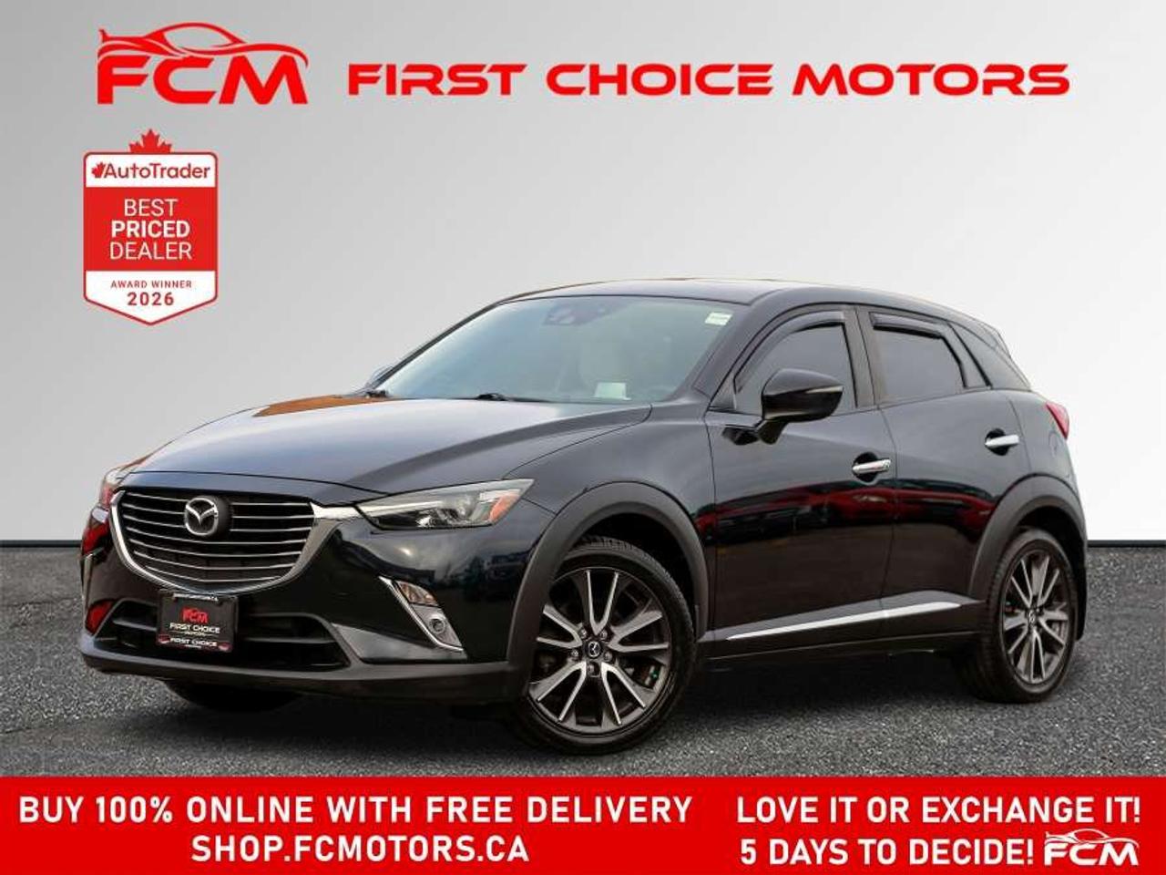 2017 Mazda CX-3 GT SKYACTIV AWD   FULLY CERTIFIED WITH WARRANTY Photo0
