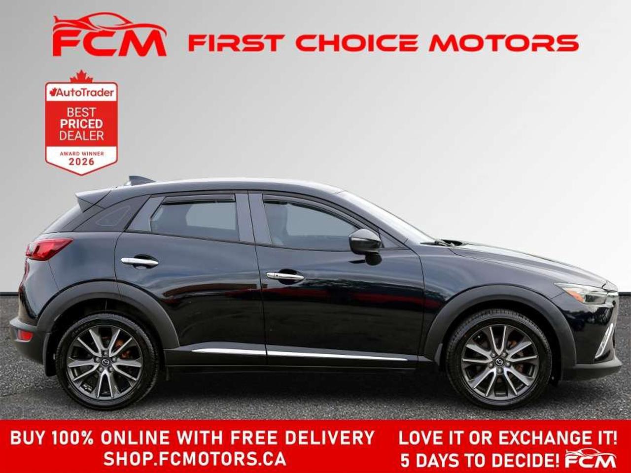 2017 Mazda CX-3 GT SKYACTIV AWD   FULLY CERTIFIED WITH WARRANTY Photo