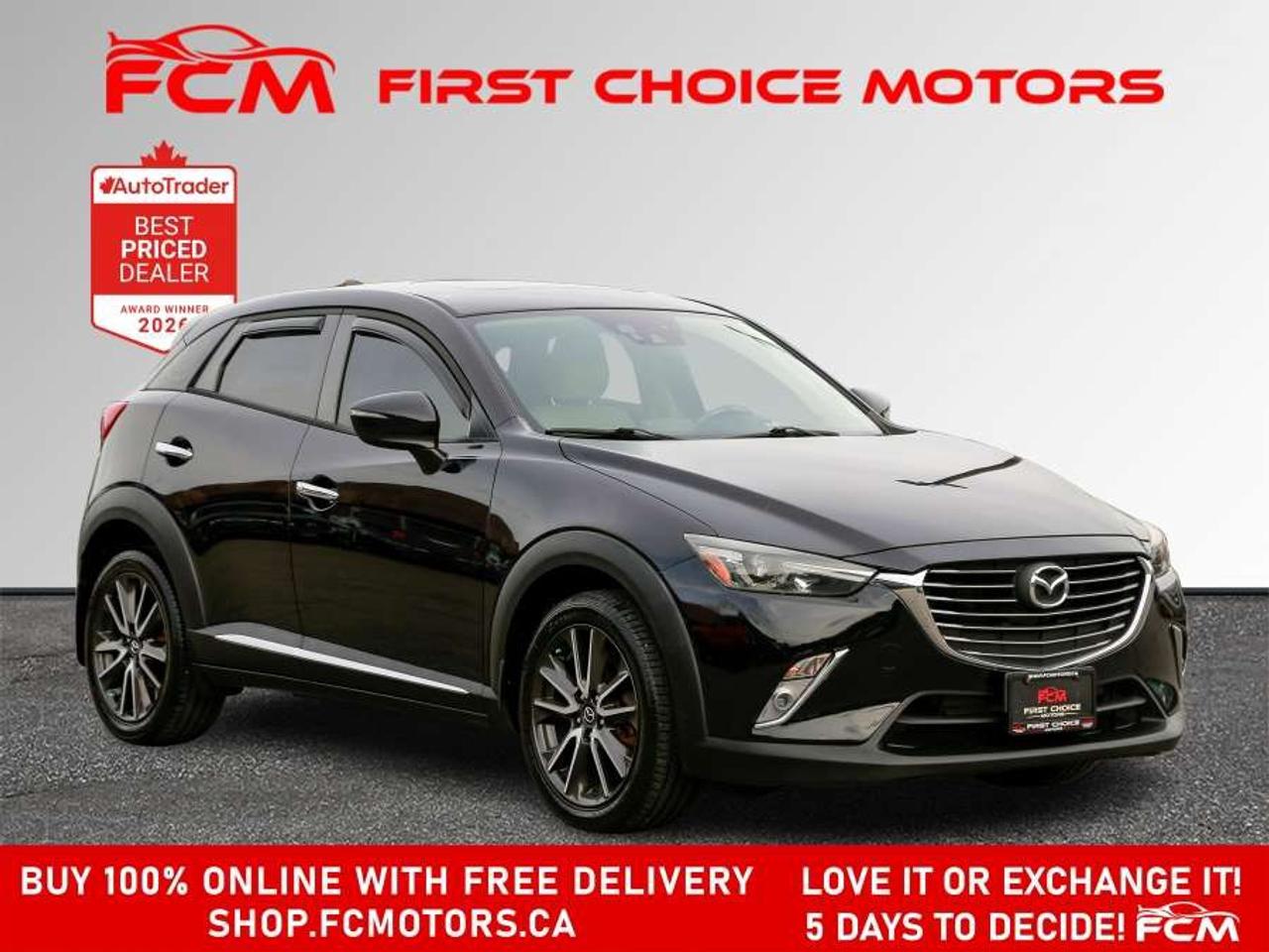 2017 Mazda CX-3 GT SKYACTIV AWD   FULLY CERTIFIED WITH WARRANTY Photo