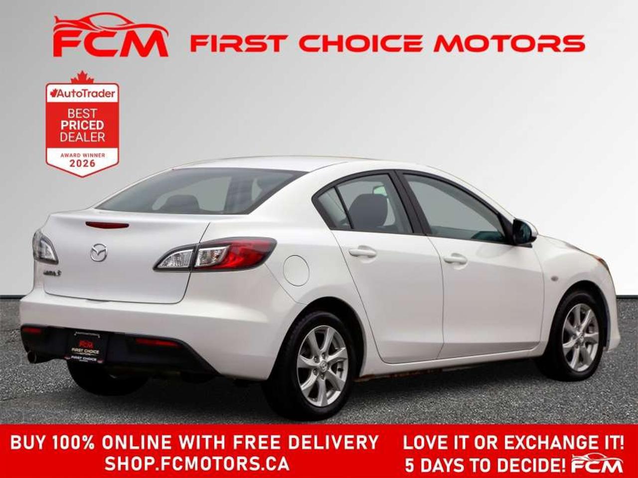 2010 Mazda 3 GX   FULLY CERTIFIED WITH WARRANTY Photo