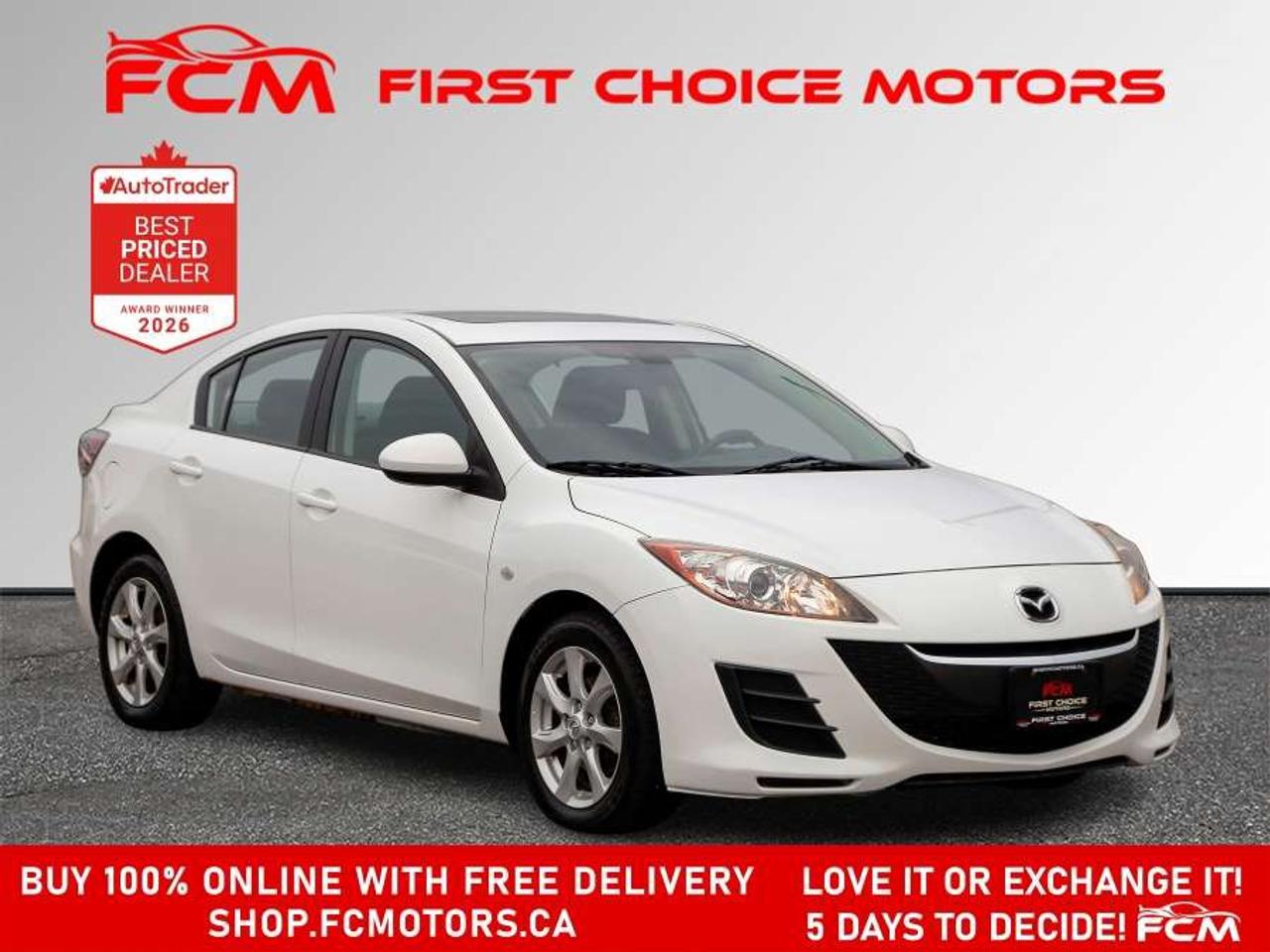2010 Mazda 3 GX   FULLY CERTIFIED WITH WARRANTY Photo