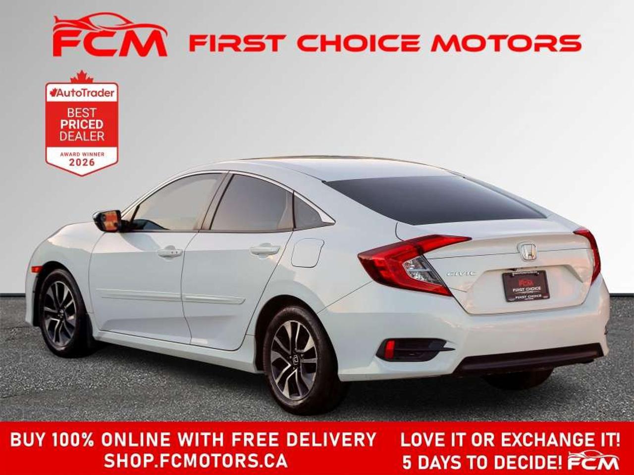 2017 Honda Civic EX   FULLY CERTIFIED WITH WARRANTY Photo