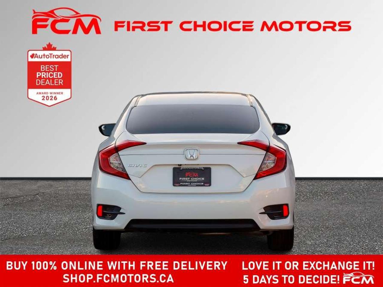 2017 Honda Civic EX   FULLY CERTIFIED WITH WARRANTY Photo