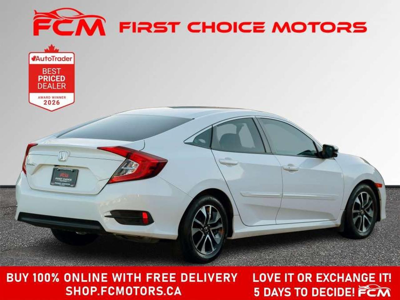 2017 Honda Civic EX   FULLY CERTIFIED WITH WARRANTY Photo