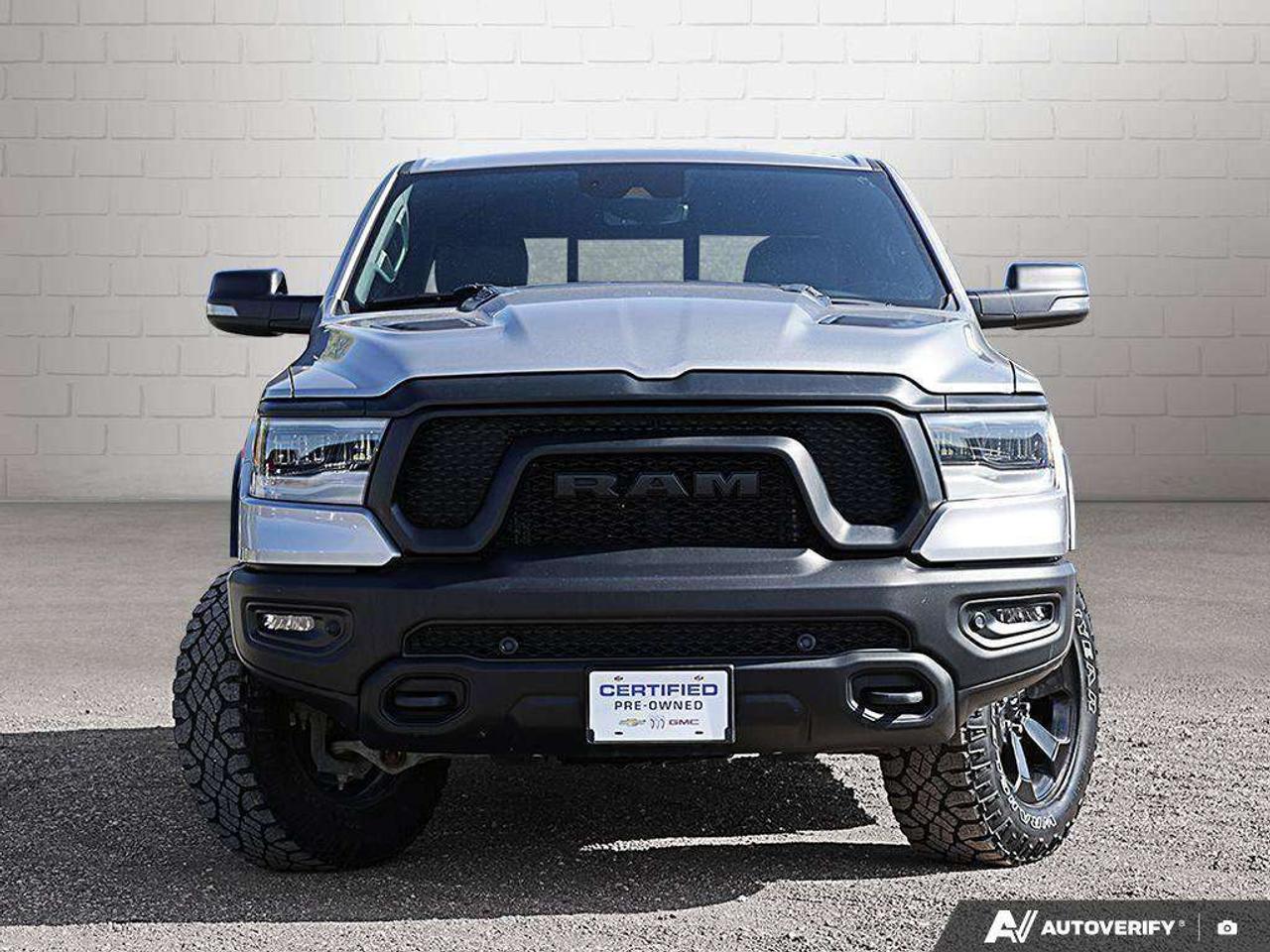 2023 RAM 1500 NIGHT CREW, 5.7L HEMI V8, 4X4, ALLOYS, LEATHER, HARMAN/KARDON, 1-OWNER, CERTIFIED PREOWNED! Photo