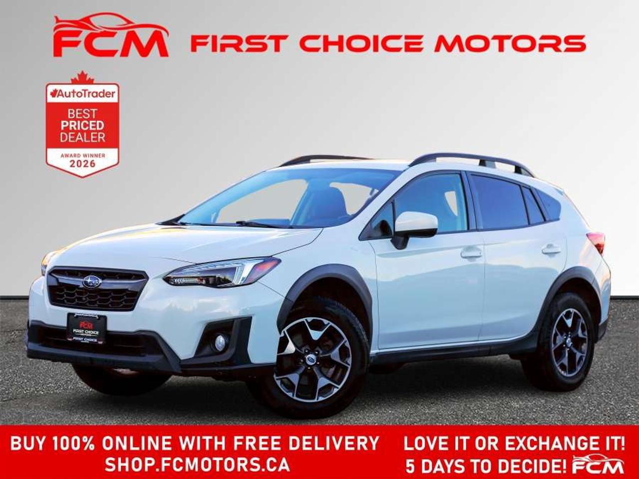 2018 Subaru Crosstrek SPORT   FULLY CERTIFIED WITH WARRANTY Photo0