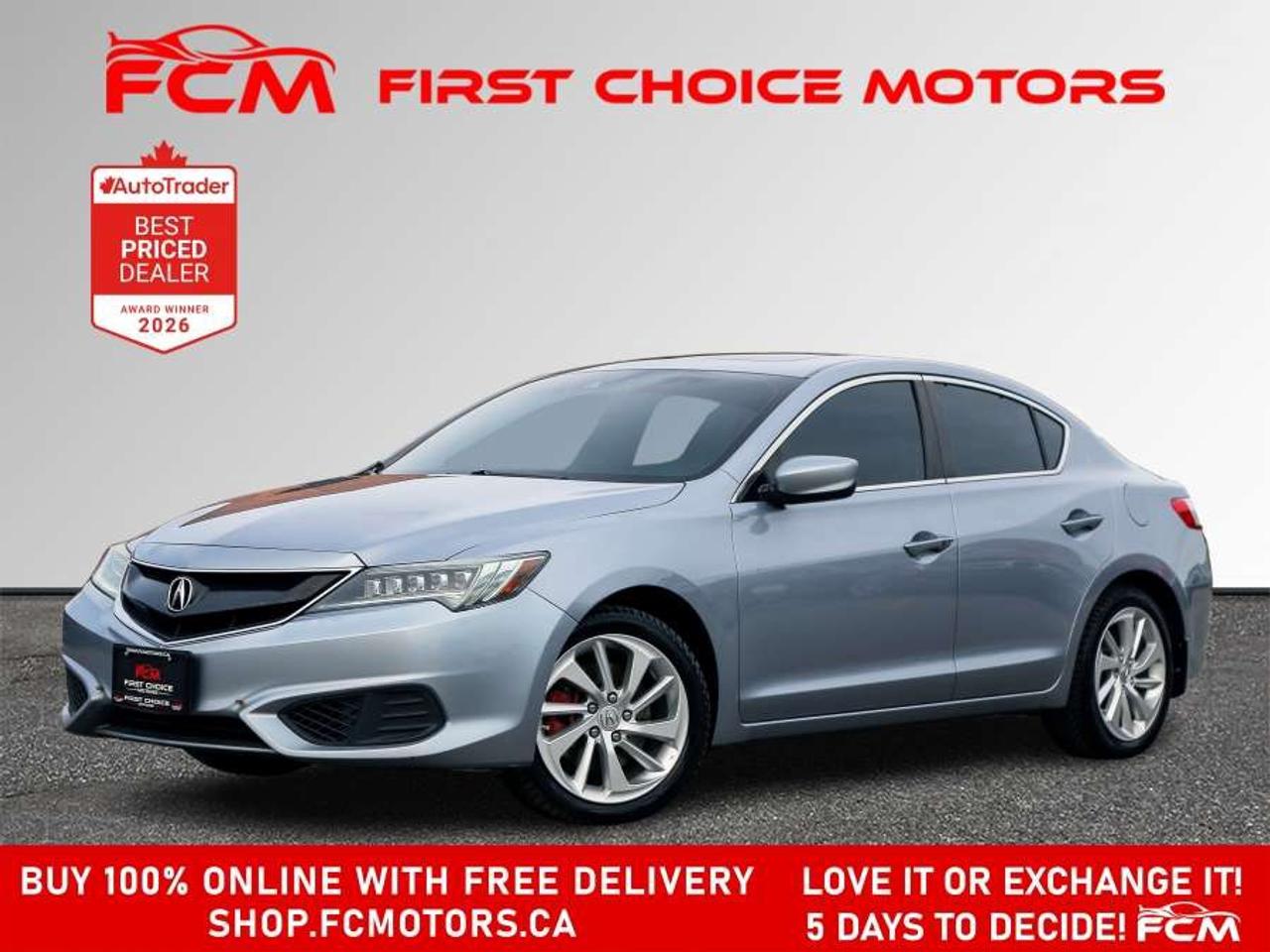 2016 Acura ILX FULLY CERTIFIED WITH WARRANTY Photo0