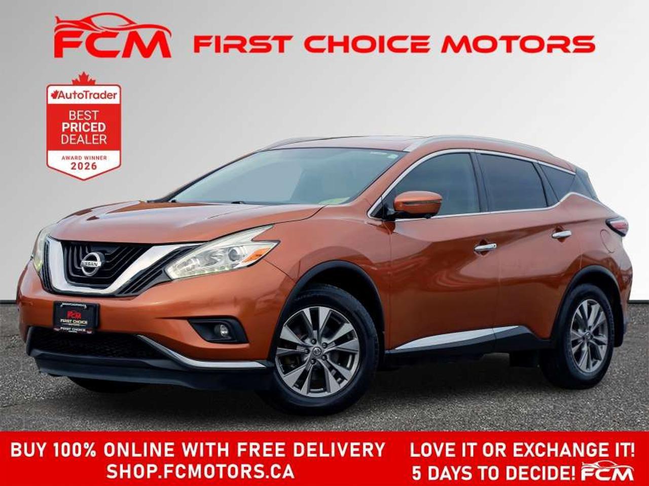 2016 Nissan Murano SL AWD   FULLY CERTIFIED WITH WARRANTY Photo