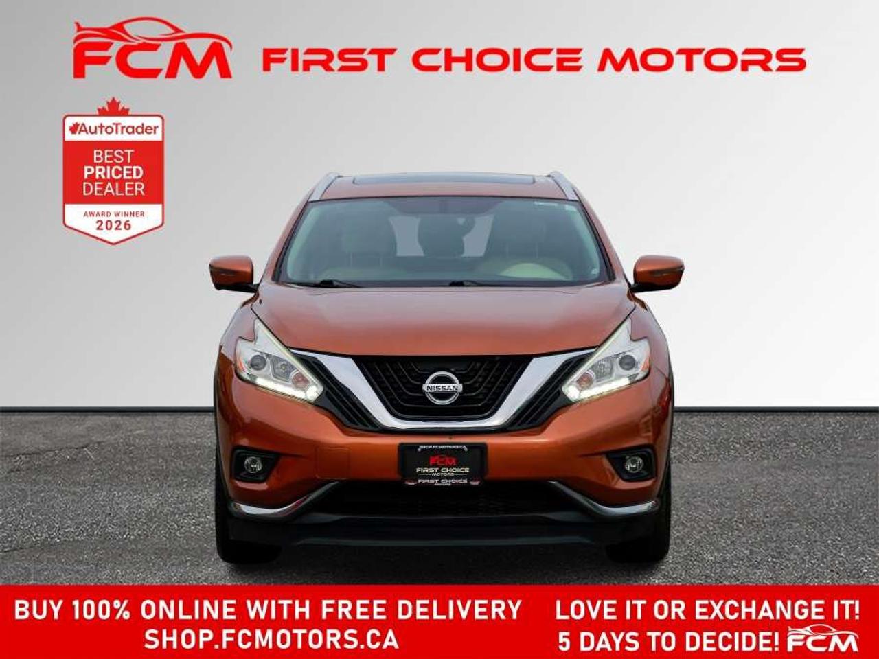 2016 Nissan Murano SL AWD   FULLY CERTIFIED WITH WARRANTY Photo
