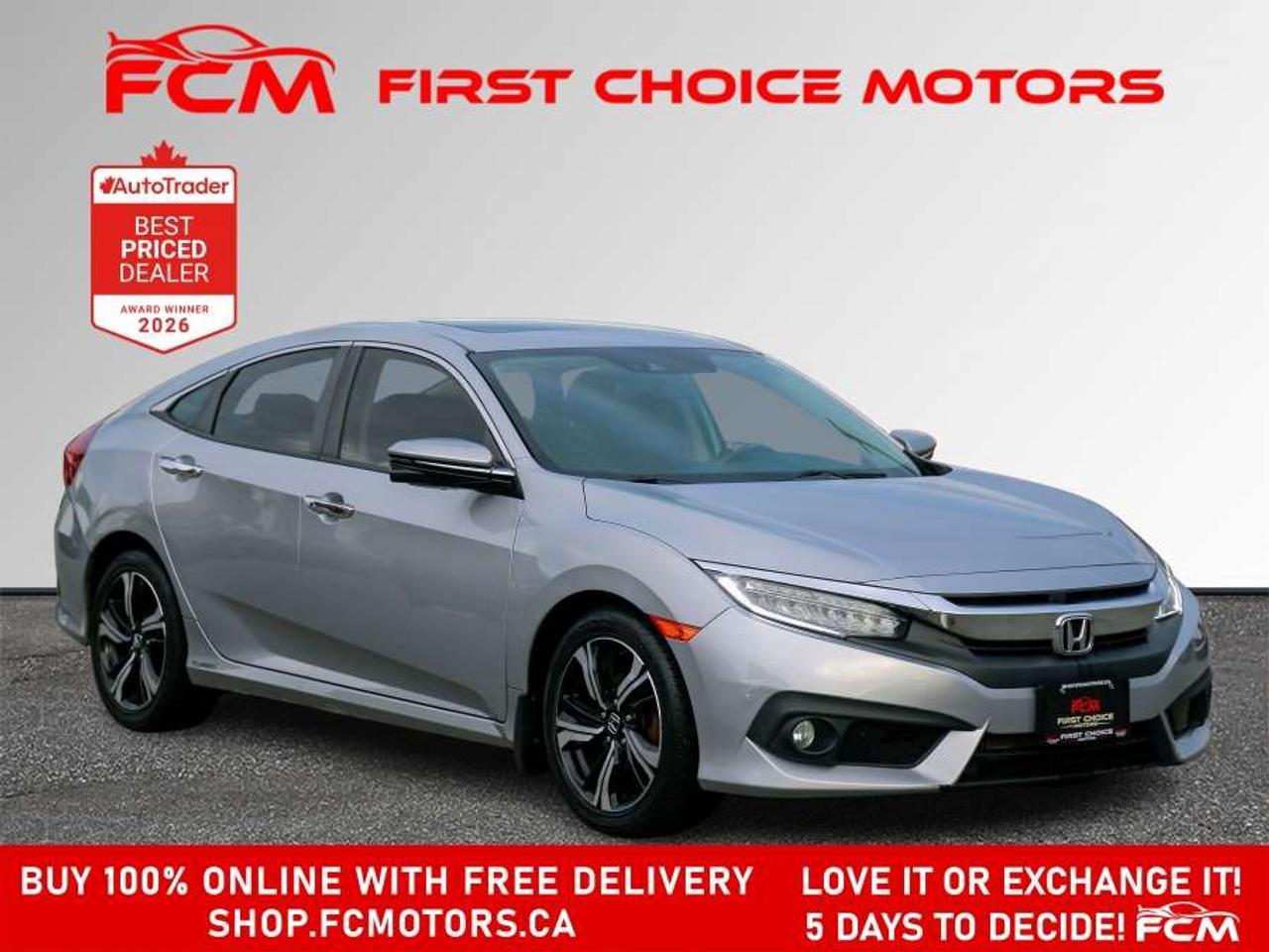 2017 Honda Civic TOURING   FULLY CERTIFIED WITH WARRANTY Photo