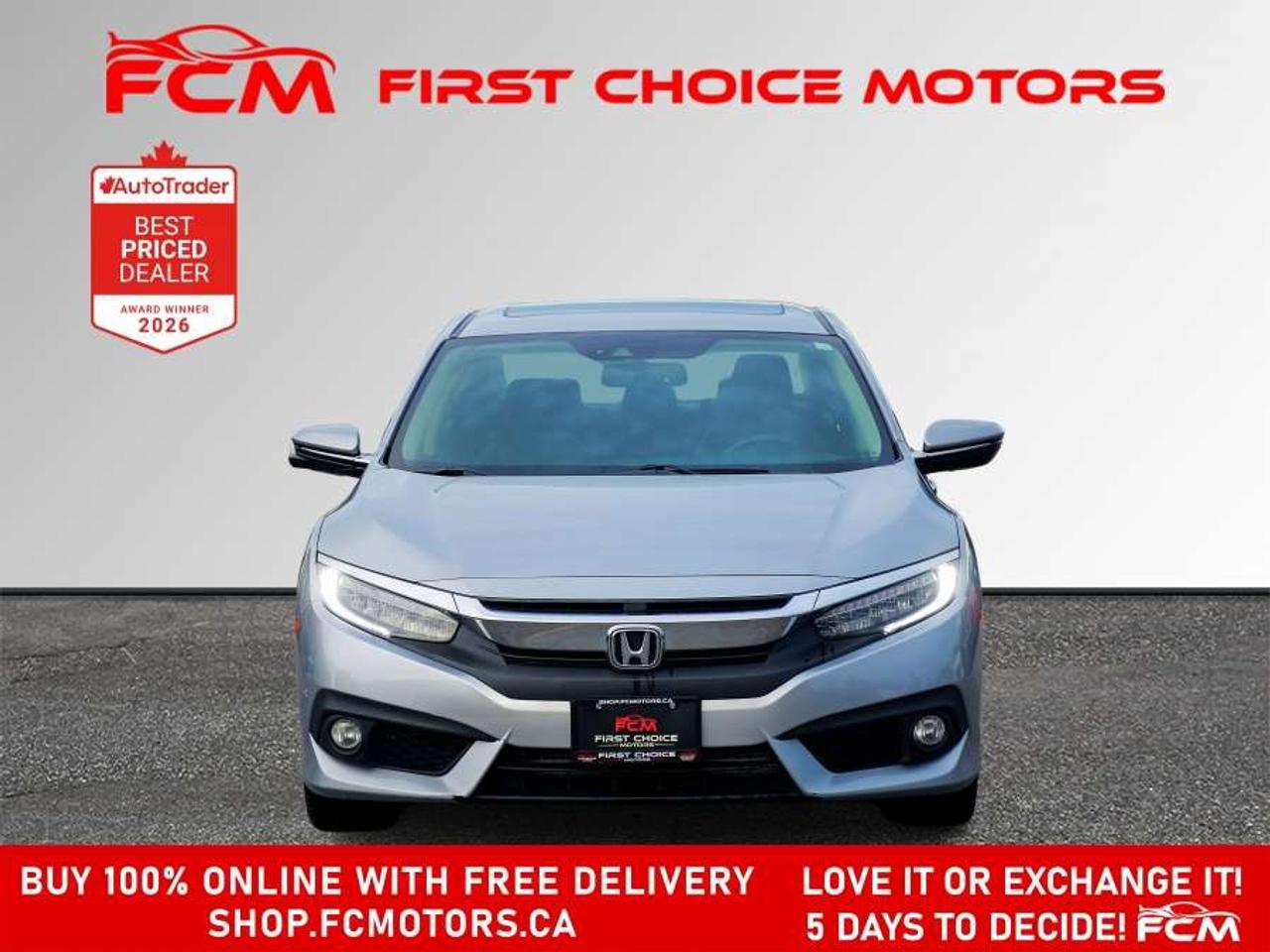 2017 Honda Civic TOURING   FULLY CERTIFIED WITH WARRANTY Photo