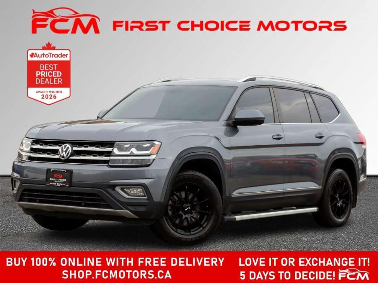 2018 Volkswagen Atlas SEL 4MOTION   FULLY CERTIFIED WITH WARRANTY Photo0