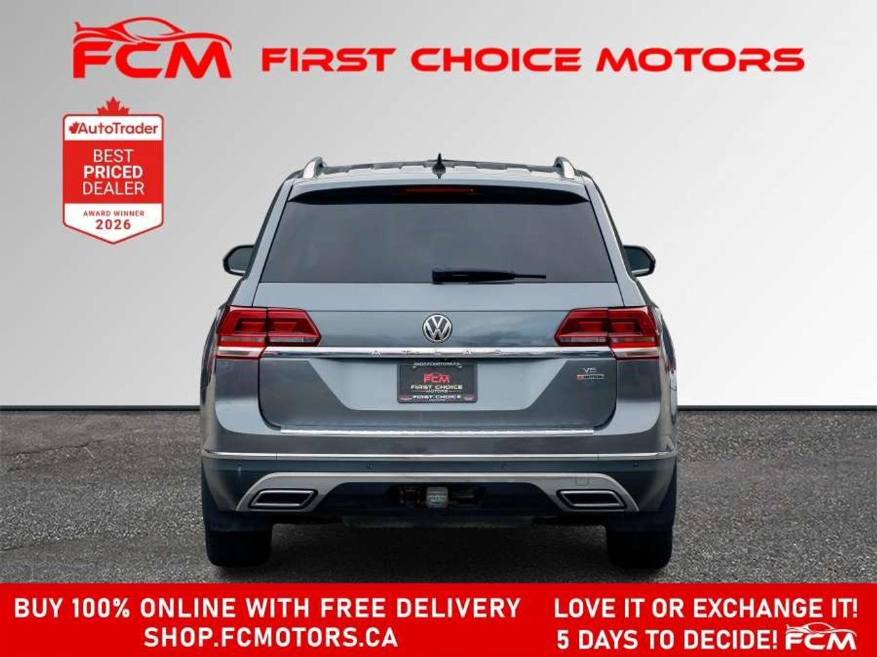 2018 Volkswagen Atlas SEL 4MOTION   FULLY CERTIFIED WITH WARRANTY Photo