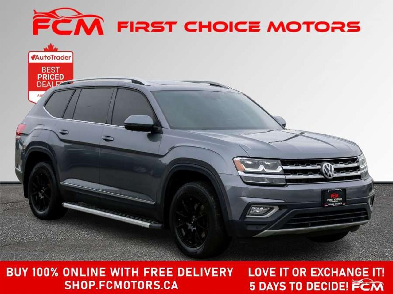 2018 Volkswagen Atlas SEL 4MOTION   FULLY CERTIFIED WITH WARRANTY Photo