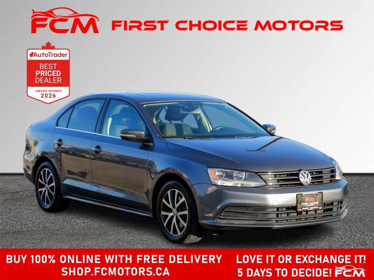 2016 Volkswagen Jetta TSI   FULLY CERTIFIED WITH WARRANTY Photo