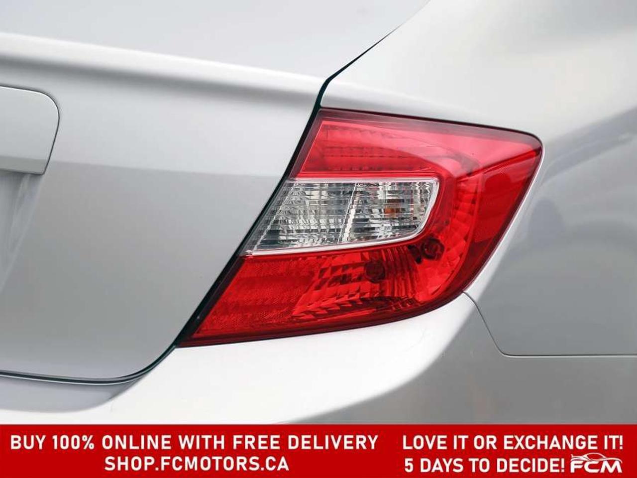 2012 Honda Civic EX-L   FULLY CERTIFIED WITH WARRANTY Photo