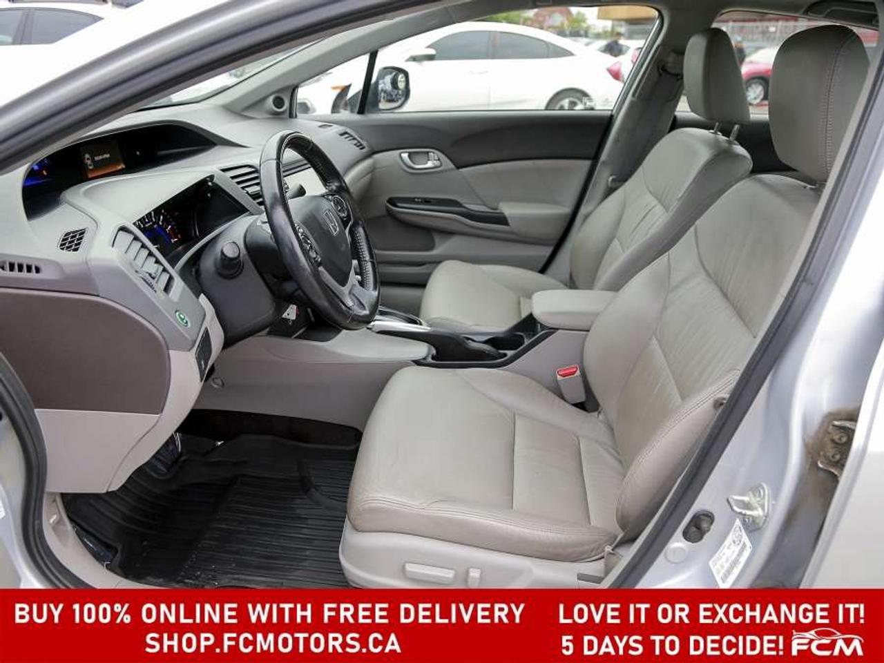 2012 Honda Civic EX-L   FULLY CERTIFIED WITH WARRANTY Photo