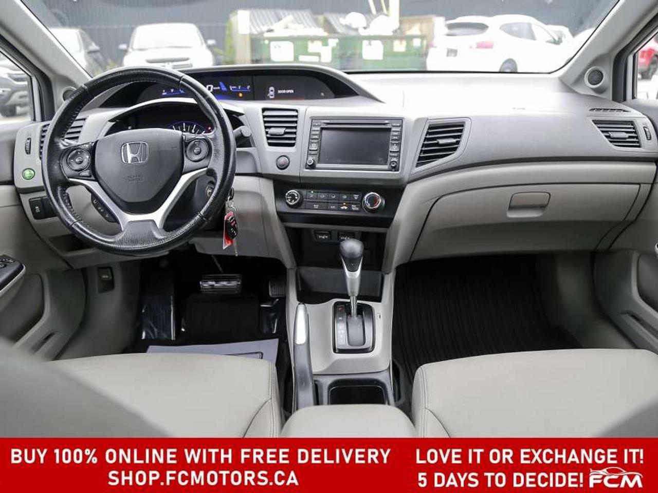 2012 Honda Civic EX-L   FULLY CERTIFIED WITH WARRANTY Photo