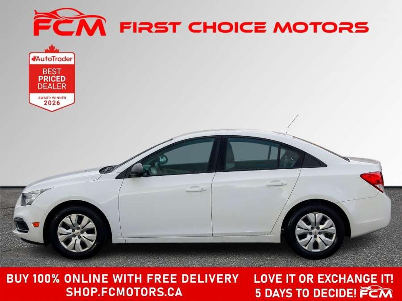 2015 Chevrolet Cruze 2LS   FULLY CERTIFIED WITH WARRANTY Photo2