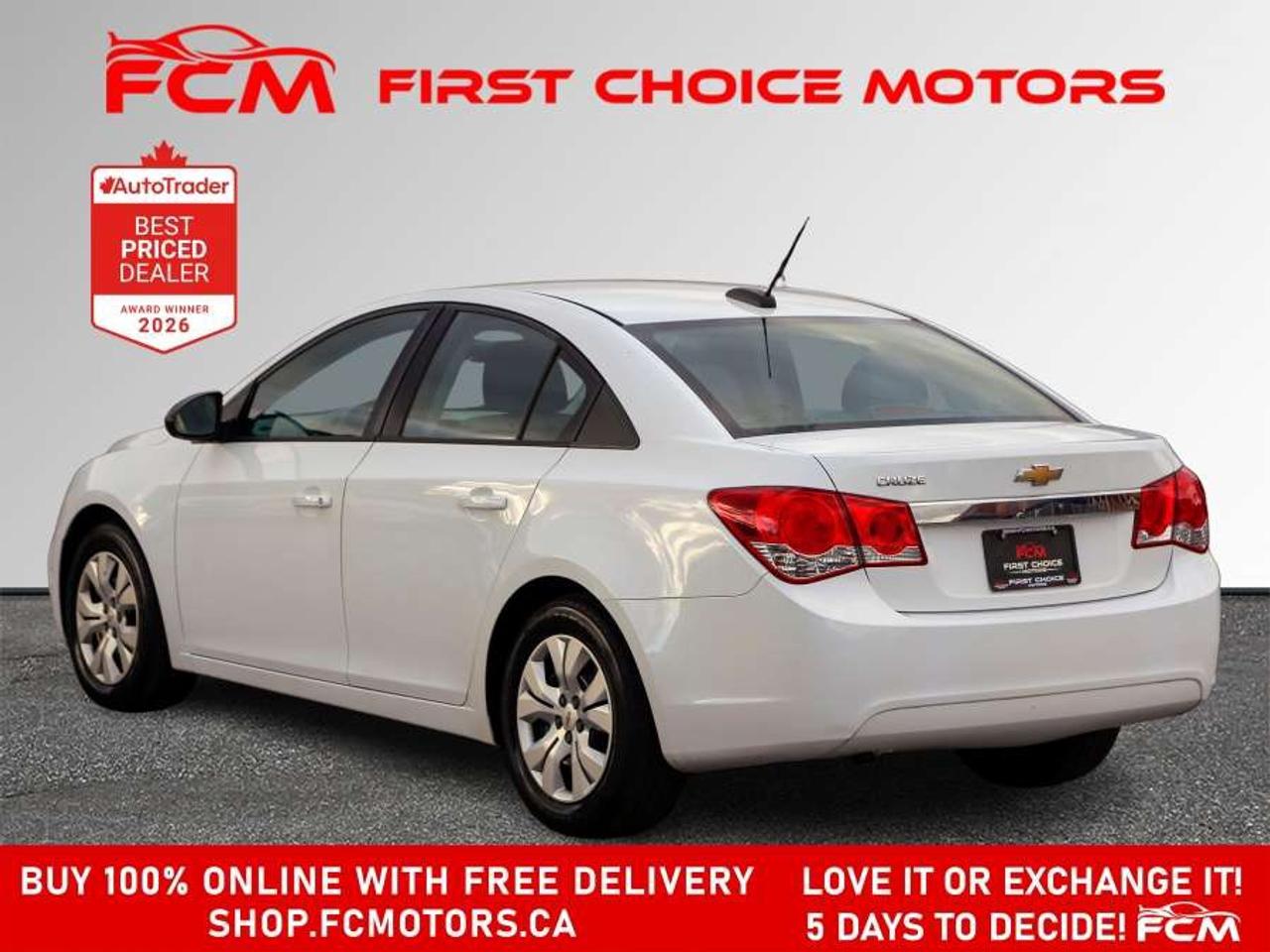 2015 Chevrolet Cruze 2LS   FULLY CERTIFIED WITH WARRANTY Photo