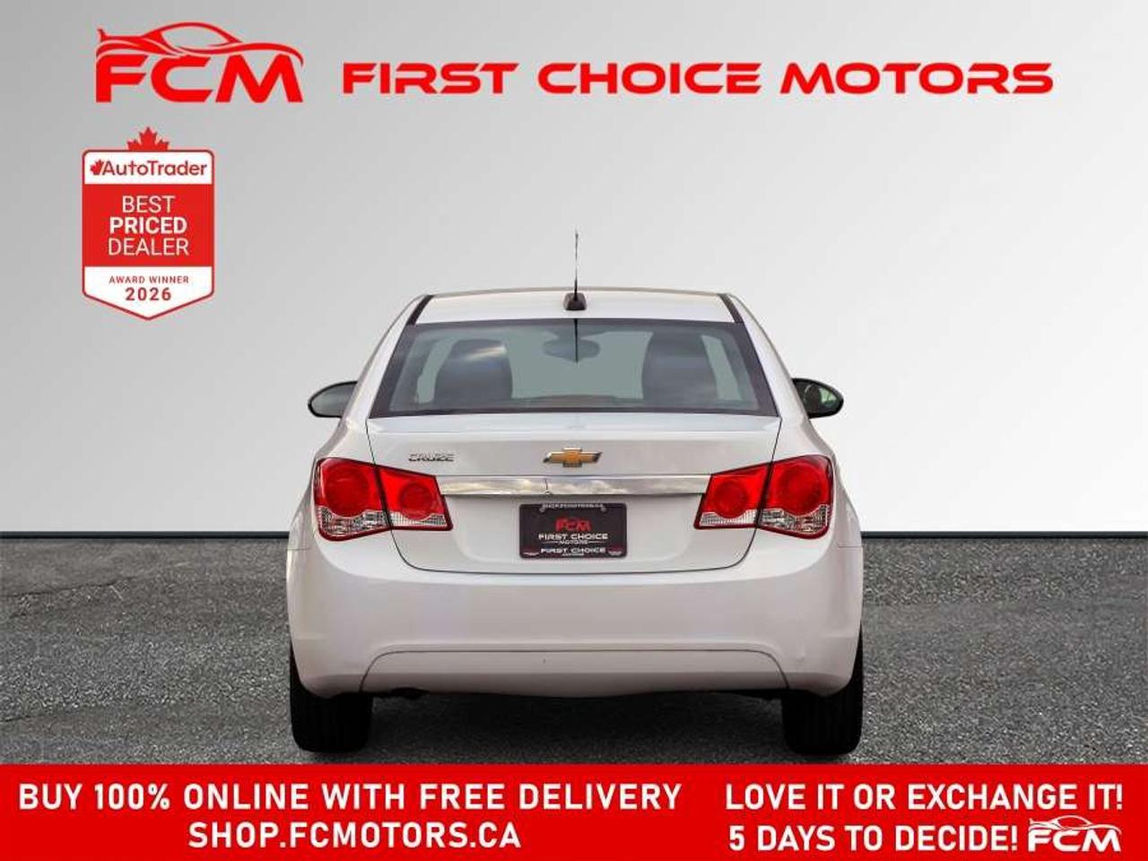 2015 Chevrolet Cruze 2LS   FULLY CERTIFIED WITH WARRANTY Photo