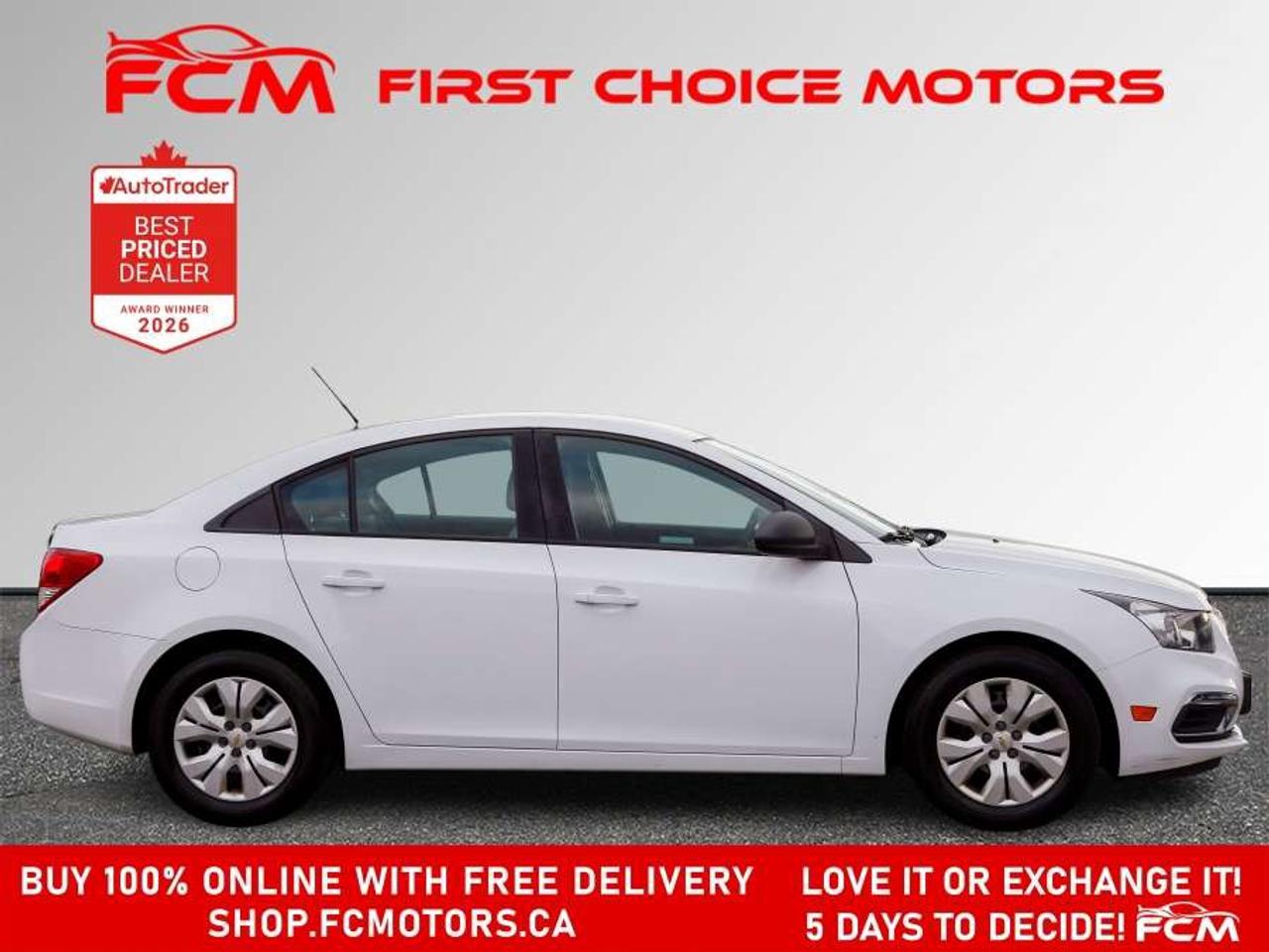 2015 Chevrolet Cruze 2LS   FULLY CERTIFIED WITH WARRANTY Photo