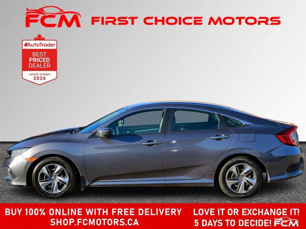 2020 Honda Civic LX   FULLY CERTIFIED WITH WARRANTY Photo2